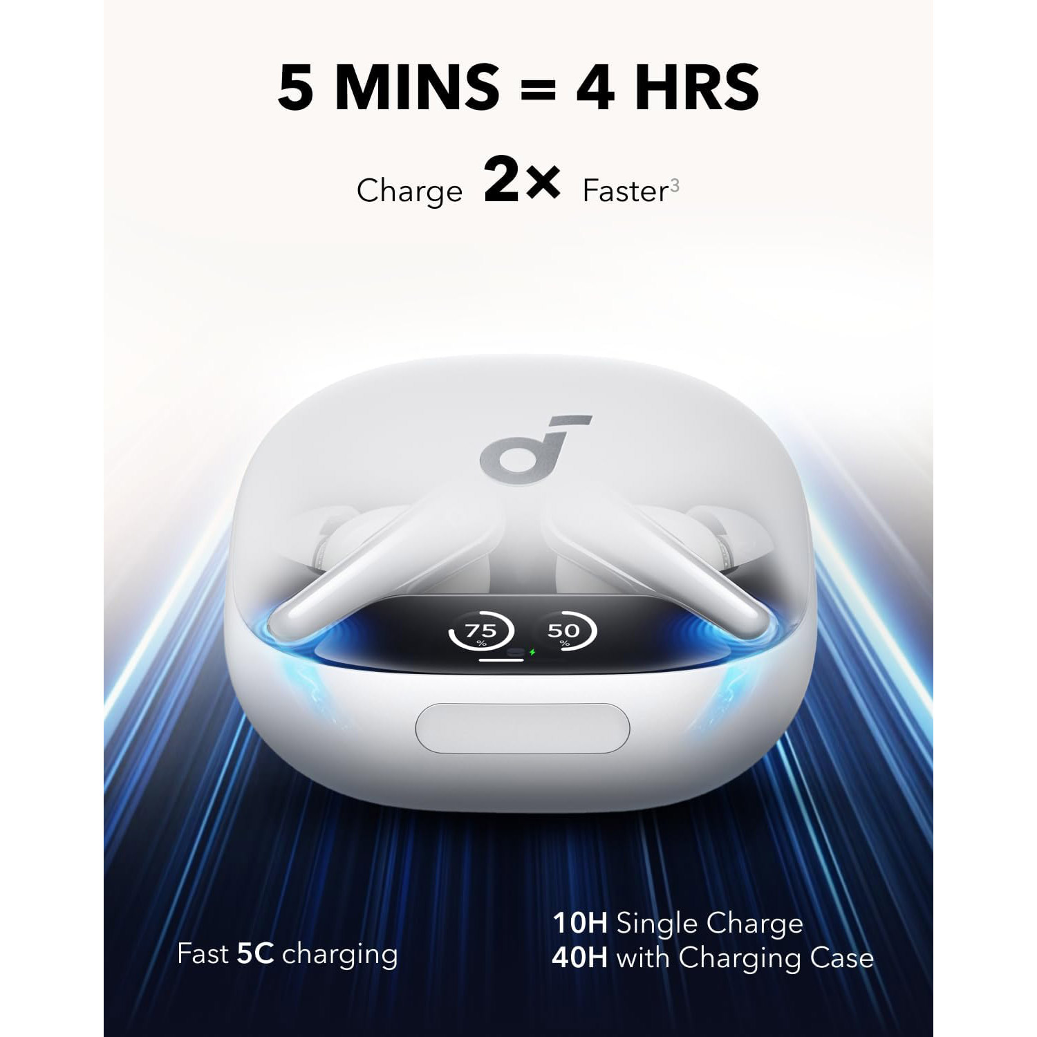 Навушники ANKER SoundCore Liberty 4 Pro White (A3954G21)