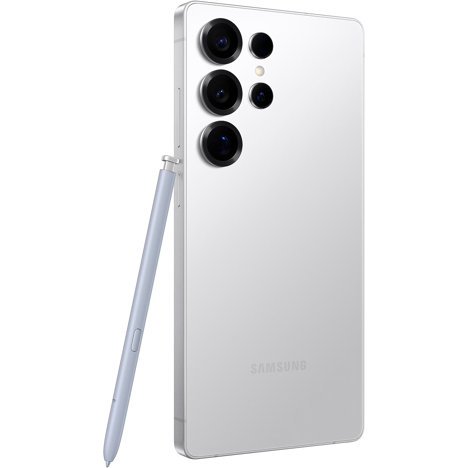 Смартфон SAMSUNG Galaxy S25 Ultra 12/256GB Titanium White Silver (SM-S938BZSDEUC)