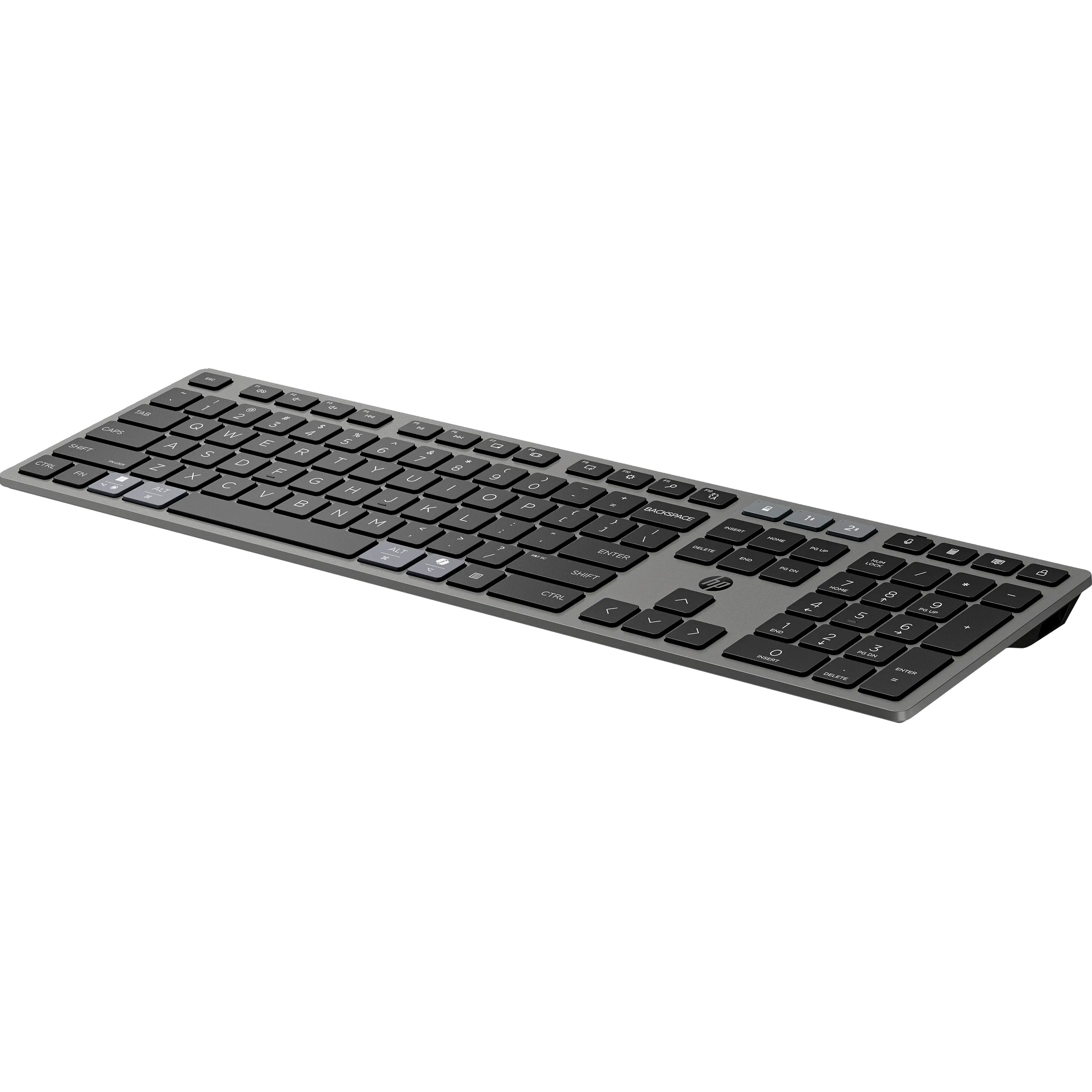 Клавіатура бездротова HP 720 Multi-Device Rechargeable Wireless Black (9T5B1AA)