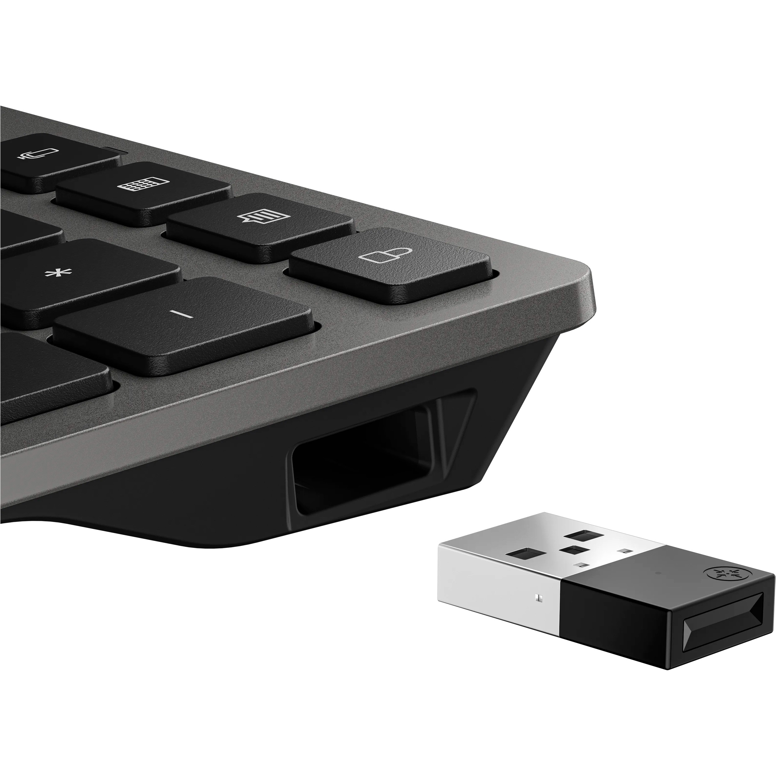 Клавіатура бездротова HP 720 Multi-Device Rechargeable Wireless Black (9T5B1AA)