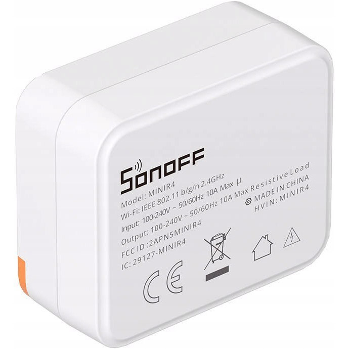 Розумний Wi-Fi перемикач (реле) SONOFF Mini R4 Extreme Wi-Fi Smart Switch (MINIR4)