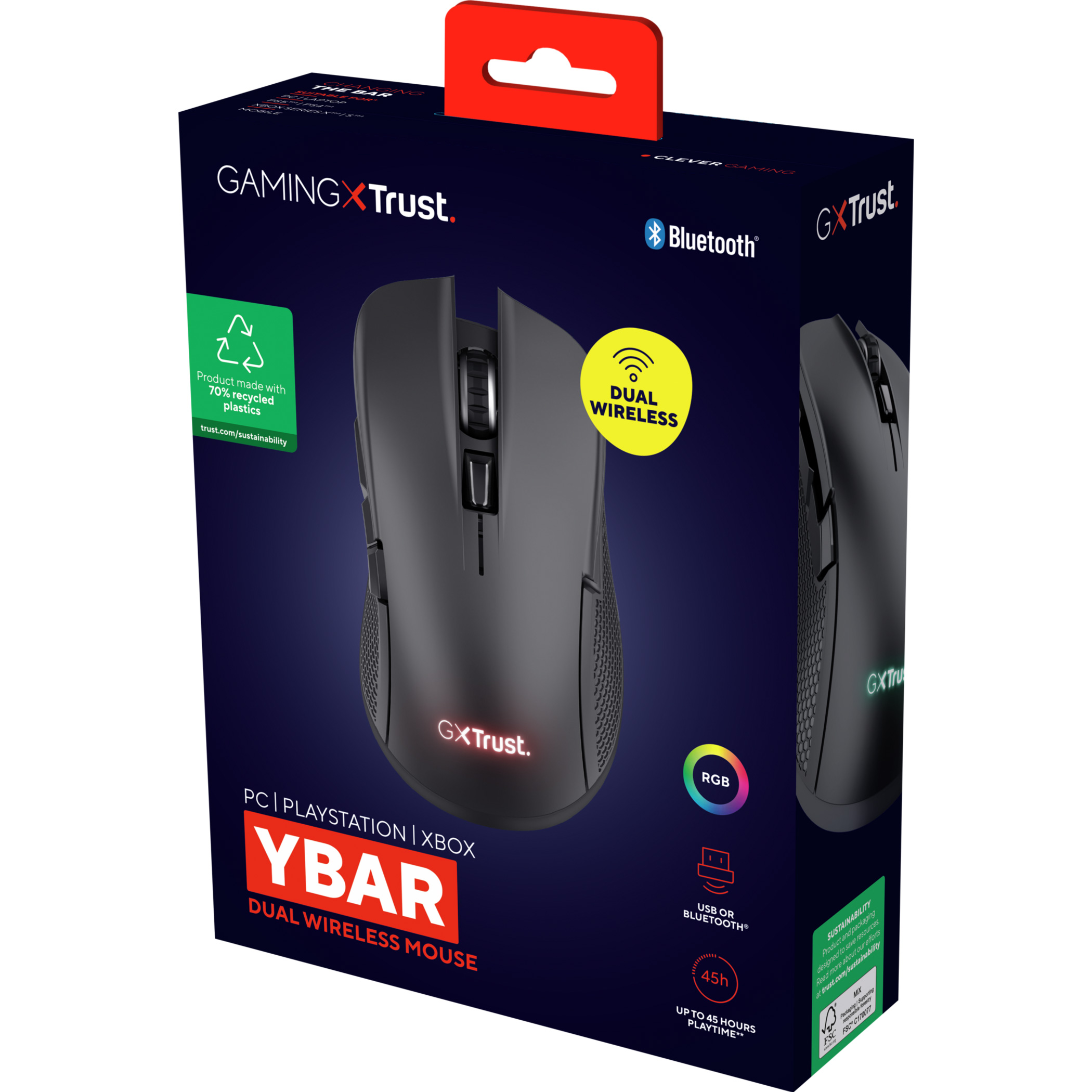 Миша ігрова TRUST Gaming GXT 931 Ybar (25330)
