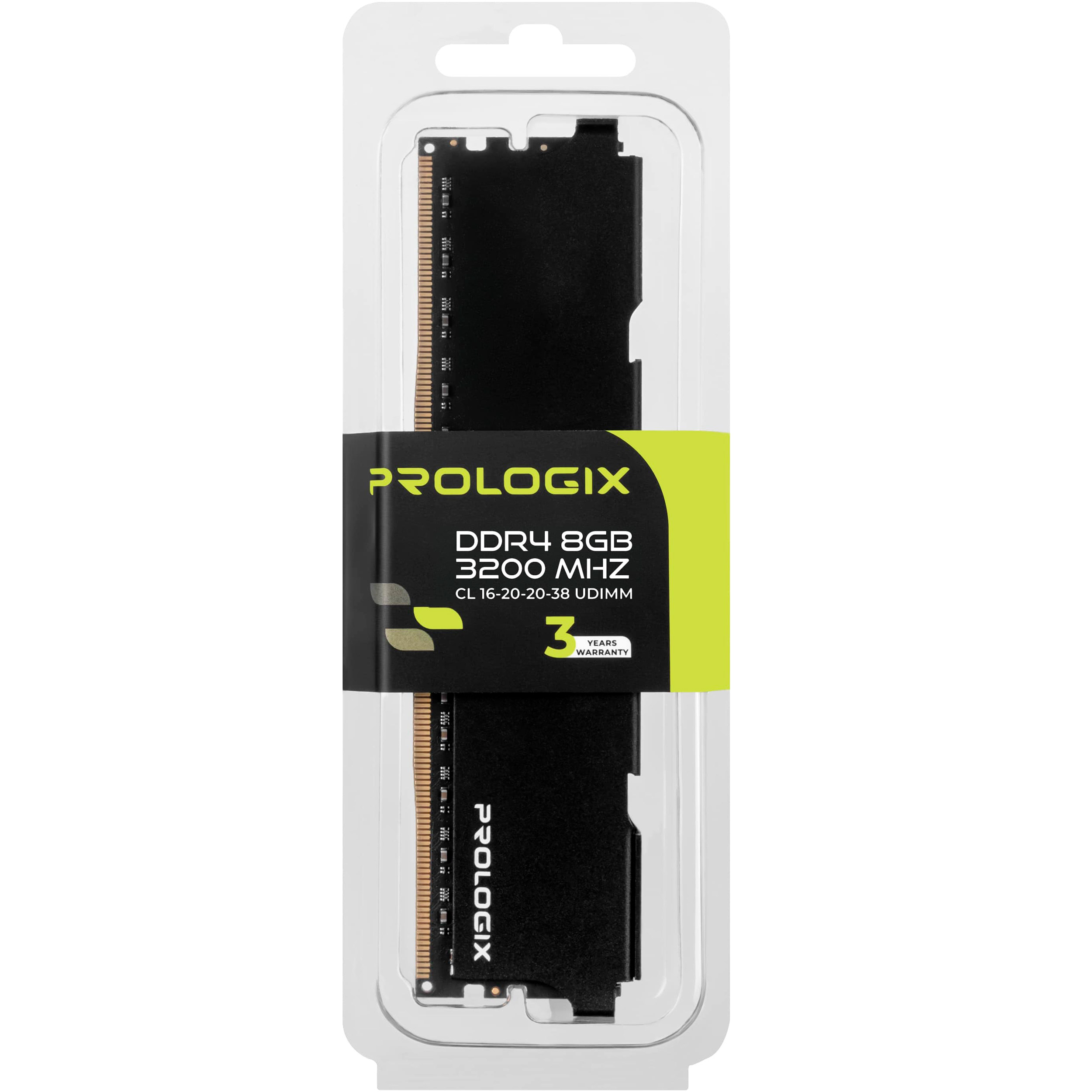 Модуль памяти PROLOGIX DDR4 3200MHz 8GB (PRO8GB3200B4)