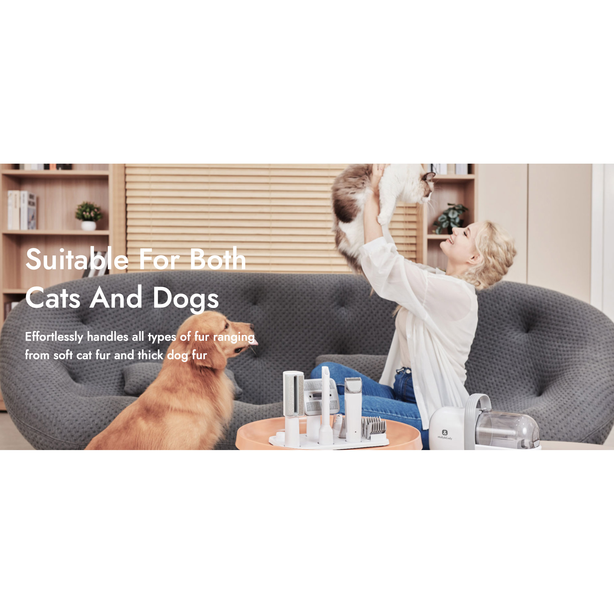 Комплект для груминга MOLLY&CODY LM7 Pet Grooming Kit