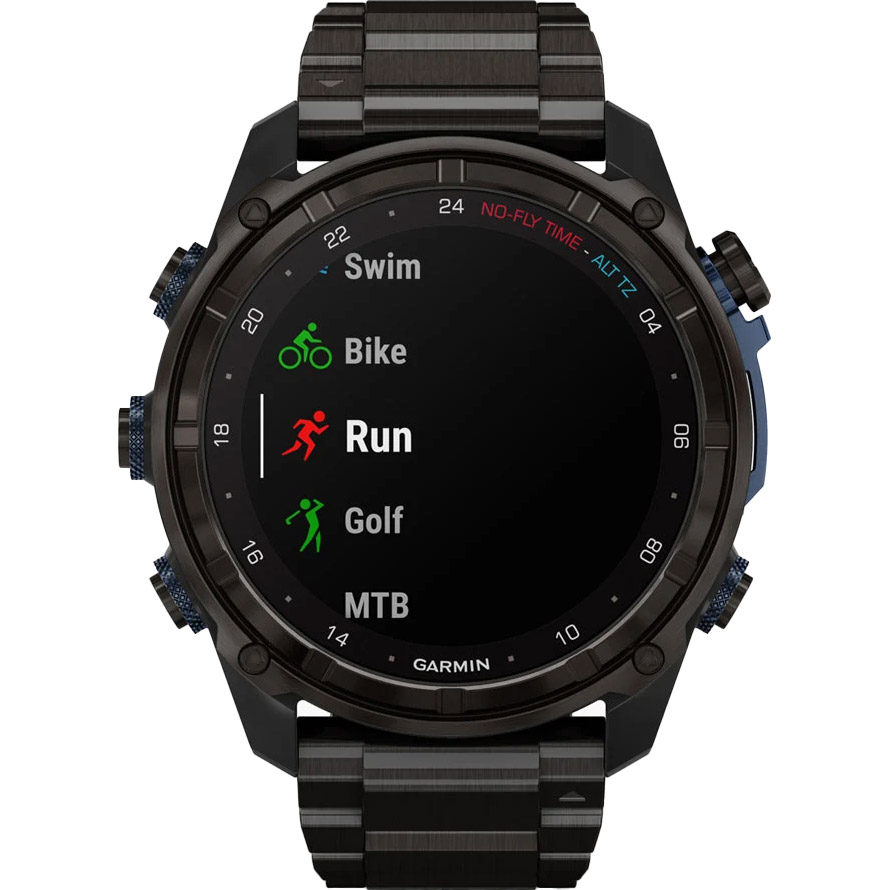 Смарт-годинник для дайверів GARMIN Descent Mk3i 51mm Carbon Gray DLC Titanium with DLC Titanium Band (010-02752-14)