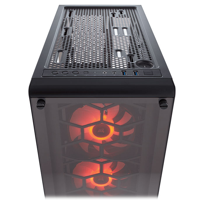 Корпус CORSAIR Crystal 460X RGB Black (CC-9011101-WW)