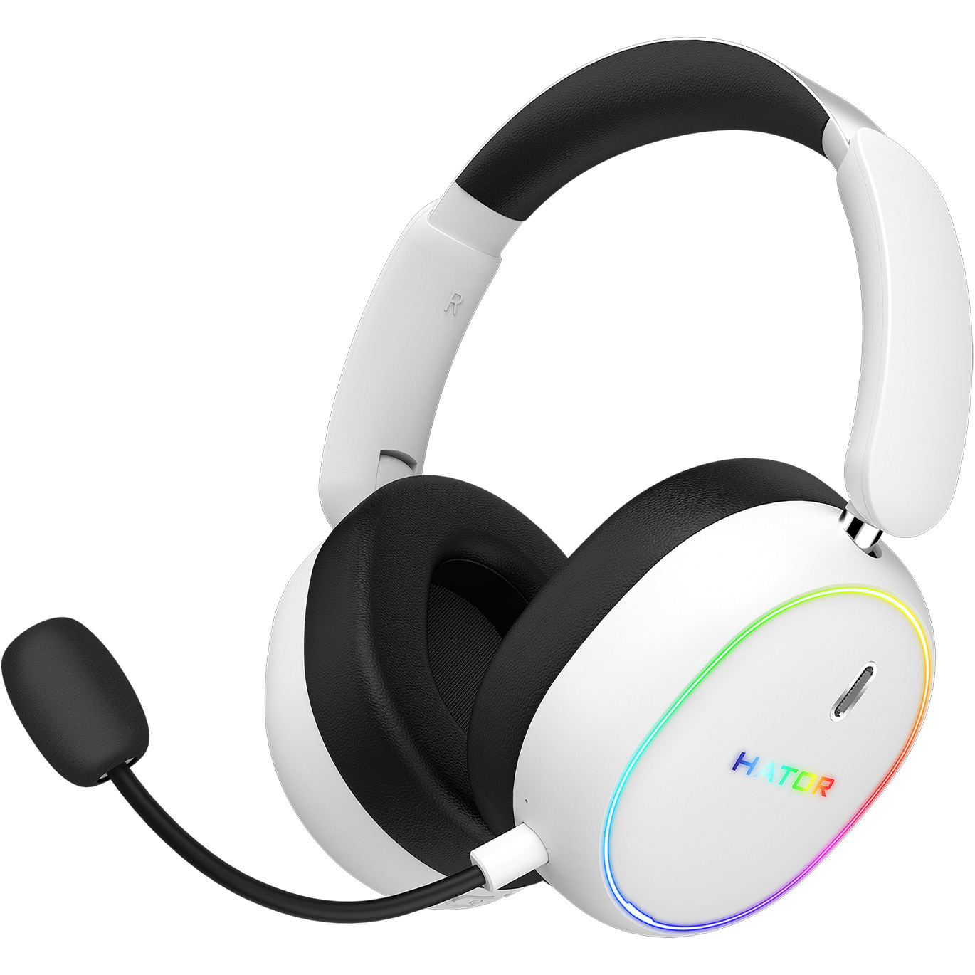 Навушники геймерскі HATOR Phoenix 2 Wireless White (ESH41)