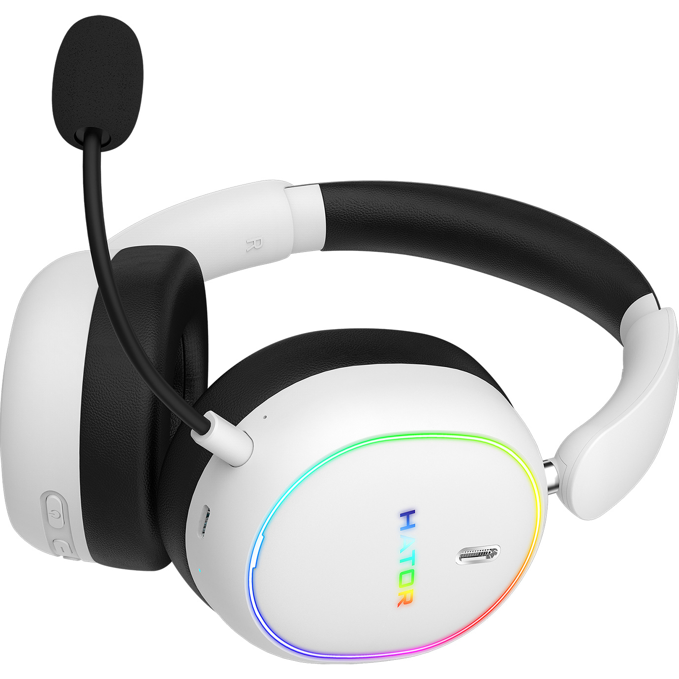 Навушники геймерскі HATOR Phoenix 2 Wireless White (ESH41)