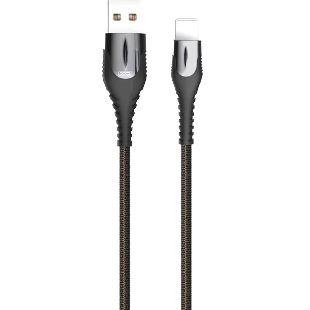 Кабель XO NB138 USB-A to Lightning 1м Black