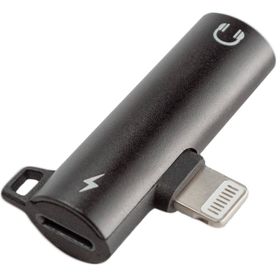 Адаптер XOKO AC-305 Lightning - Lightning/AUX Black