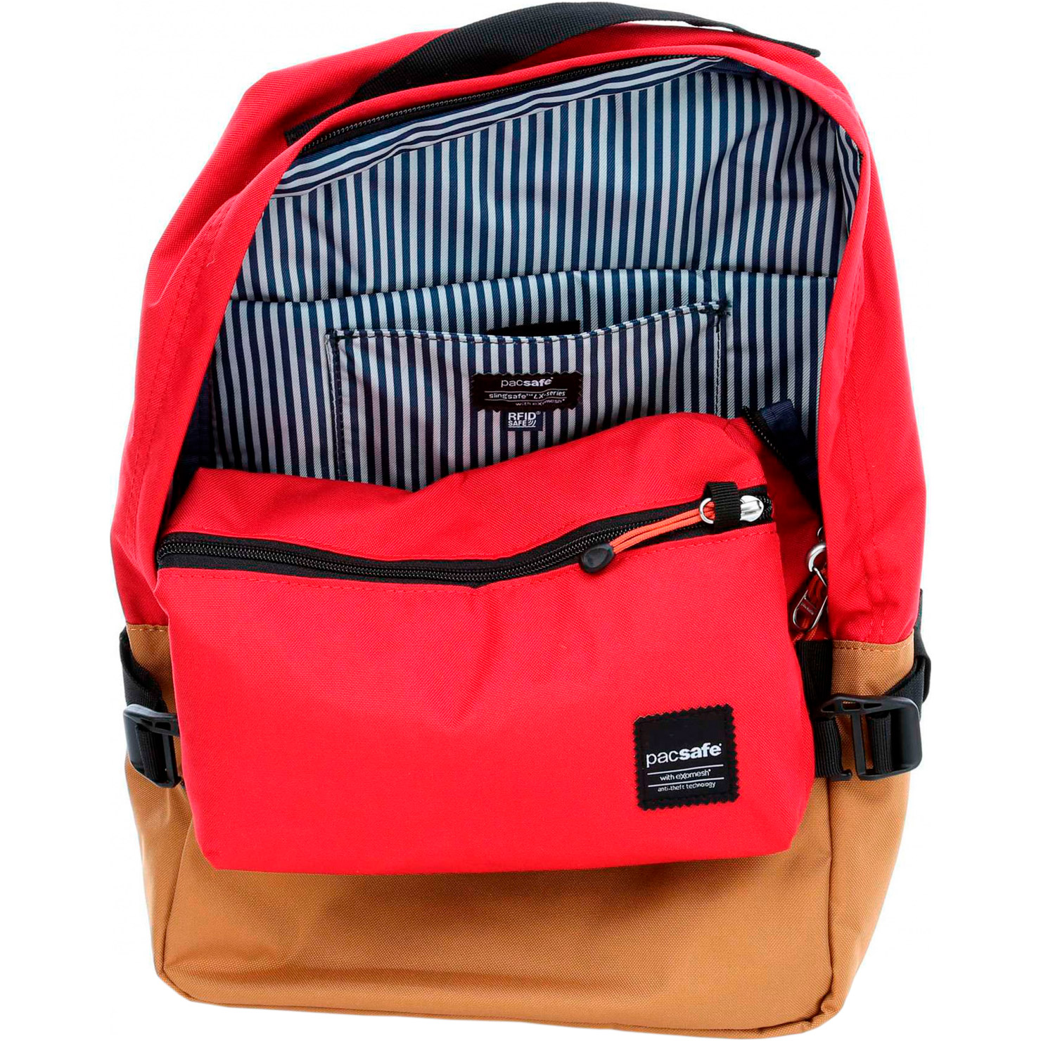 Рюкзак PACSAFE Slingsafe LX350 Anti-Theft Backpack Chili/Khaki