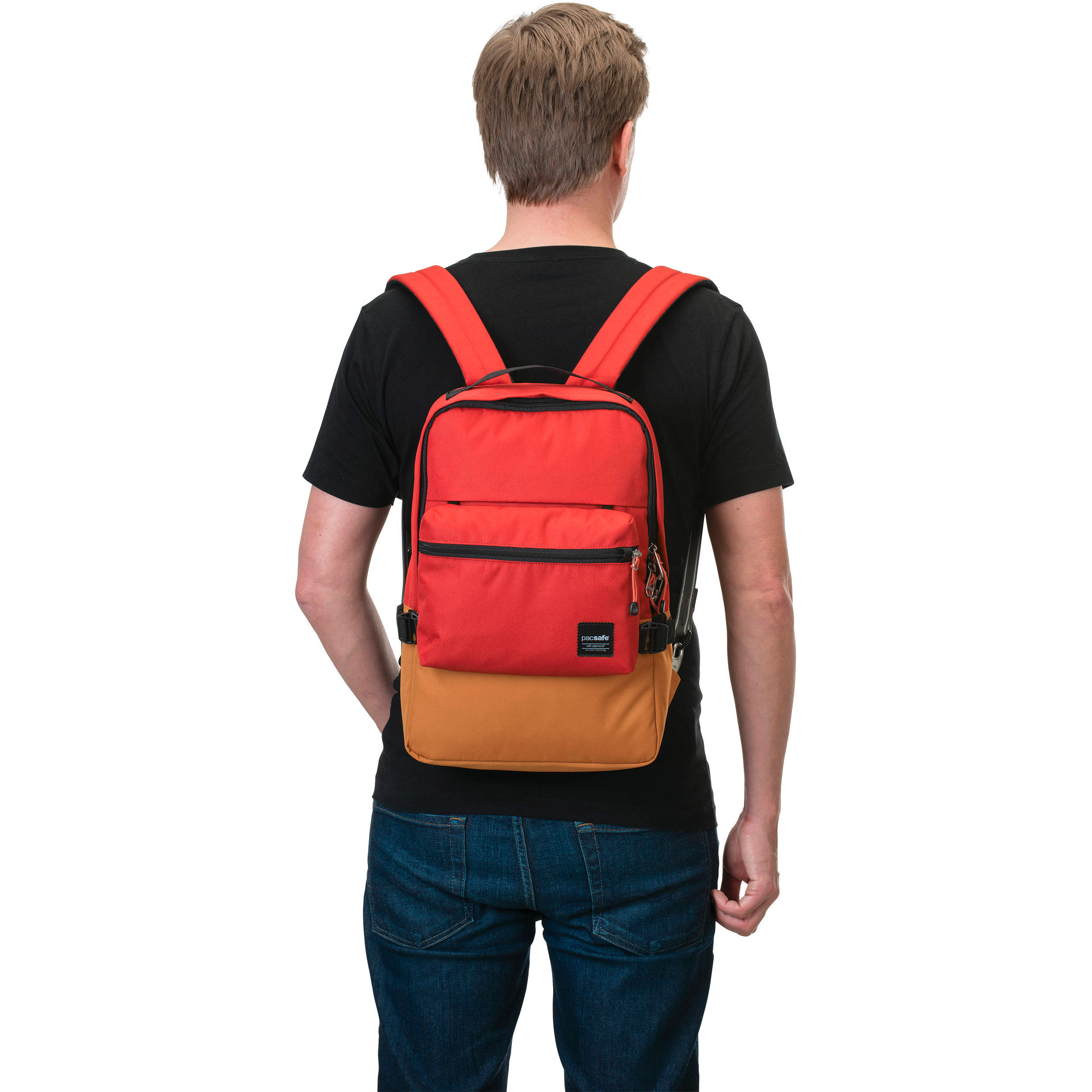 Рюкзак PACSAFE Slingsafe LX350 Anti-Theft Backpack Chili/Khaki