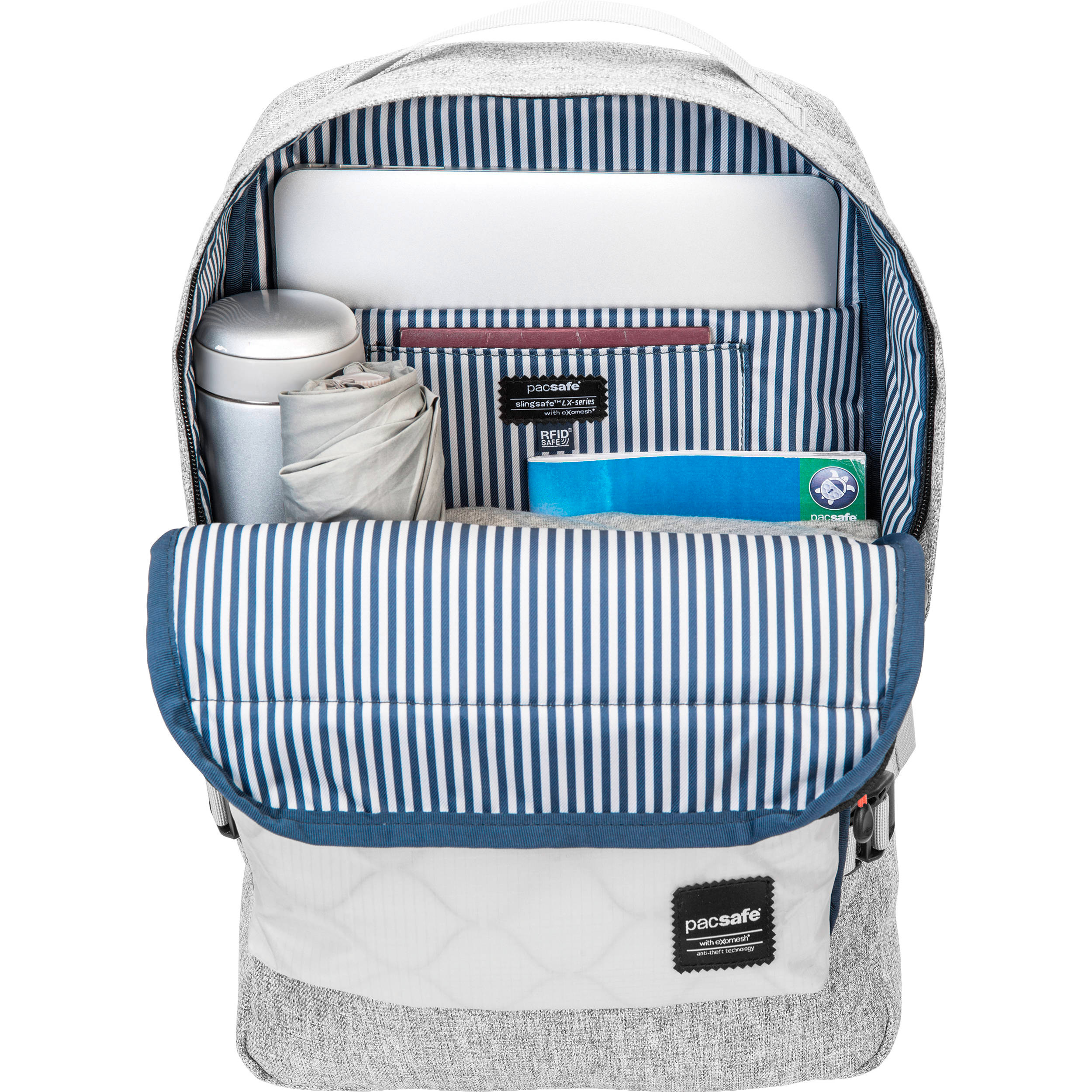 Рюкзак PACSAFE Slingsafe LX350 Anti-Theft Backpack Tweed Gray
