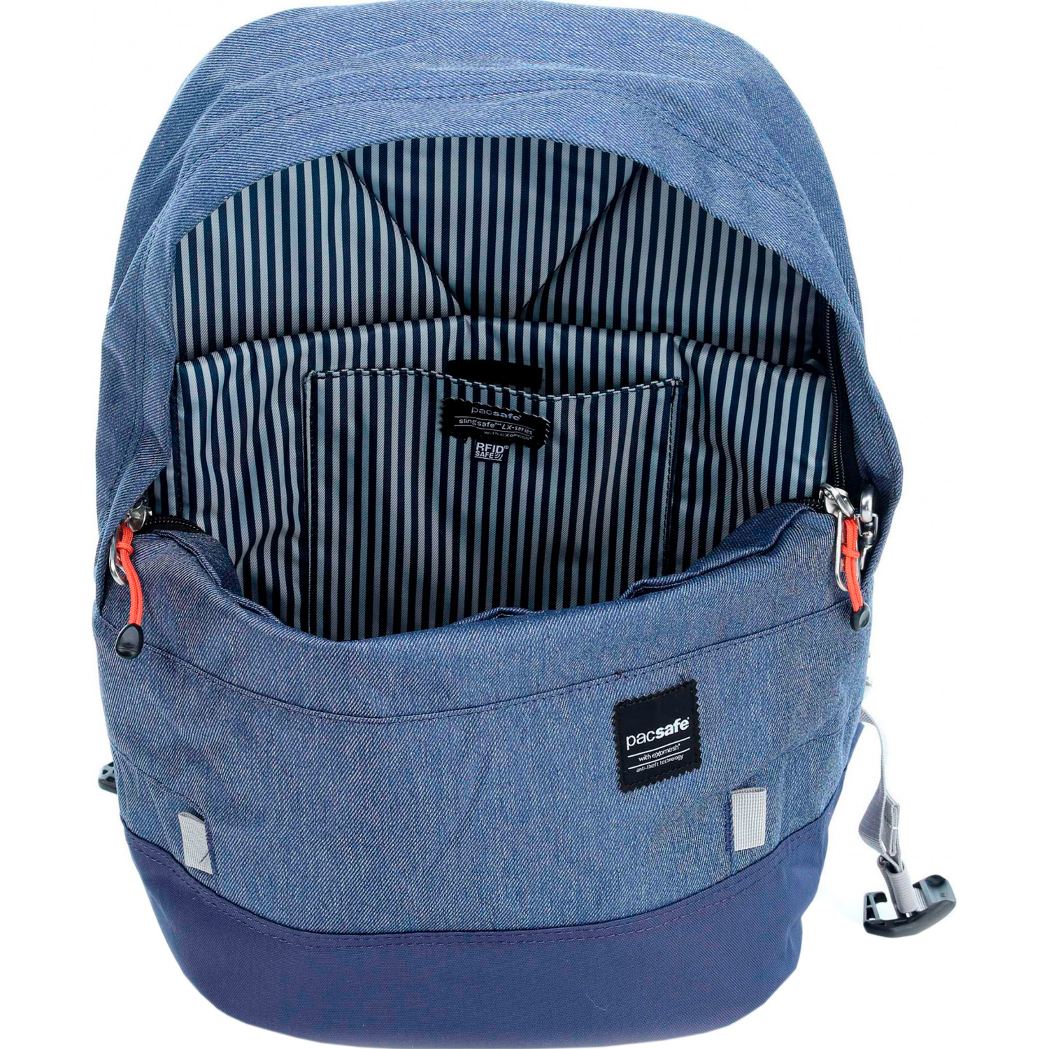 Рюкзак PACSAFE Slingsafe LX400 Anti-Theft Backpack Denim
