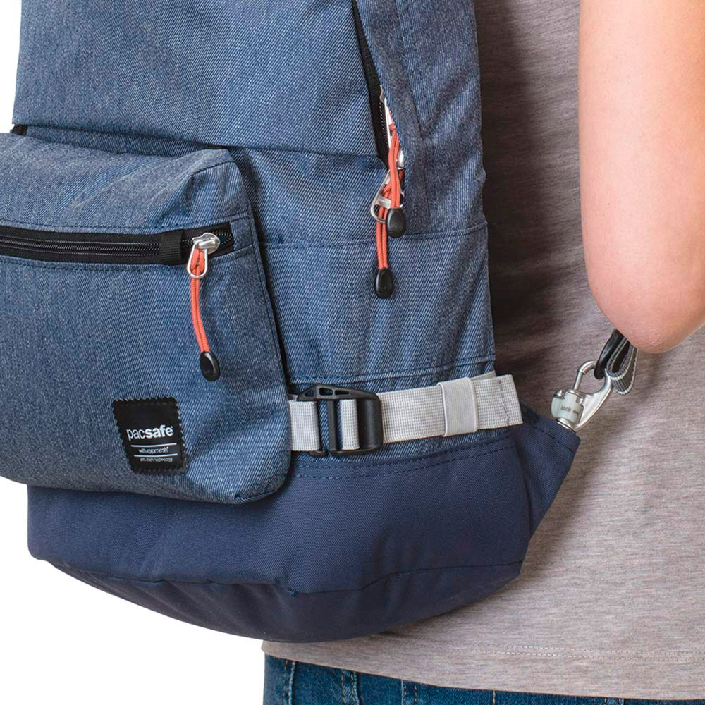 Рюкзак PACSAFE Slingsafe LX400 Anti-Theft Backpack Denim