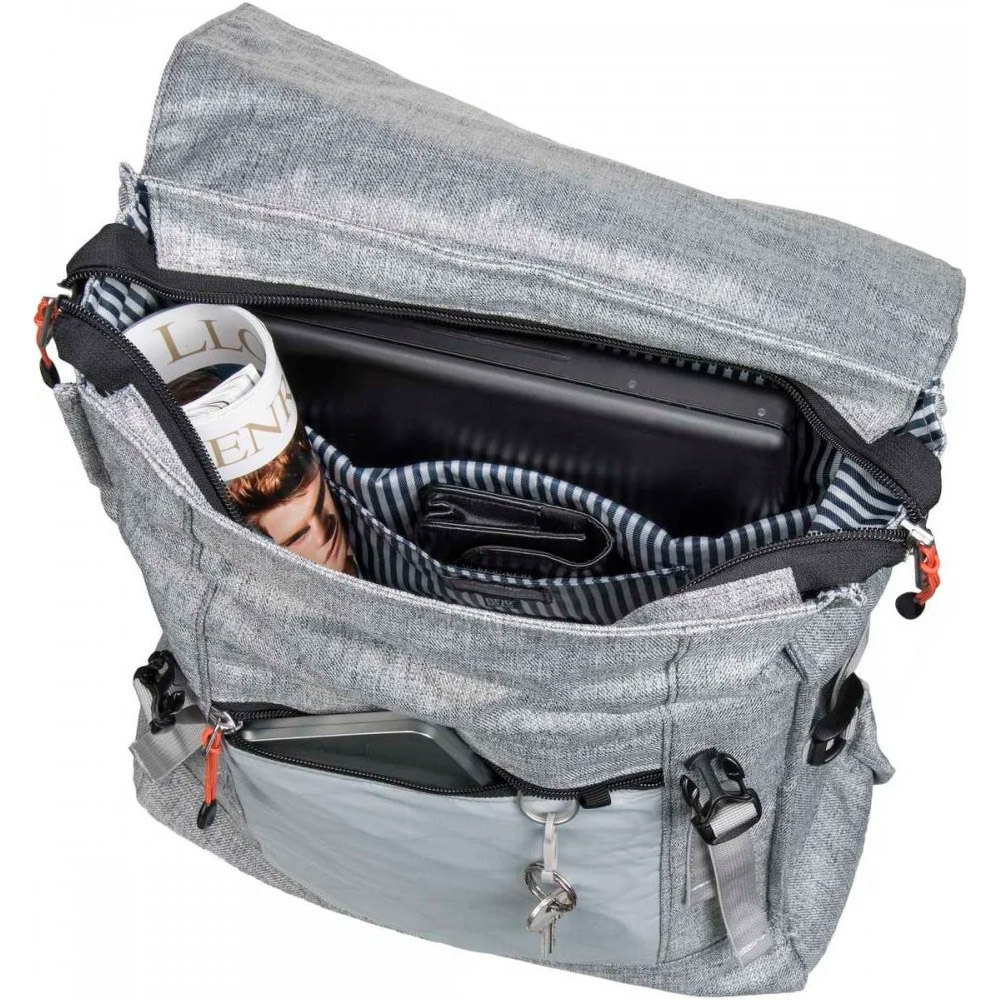 Рюкзак PACSAFE Slingsafe LX450 Anti-Theft Backpack Tweed Gray