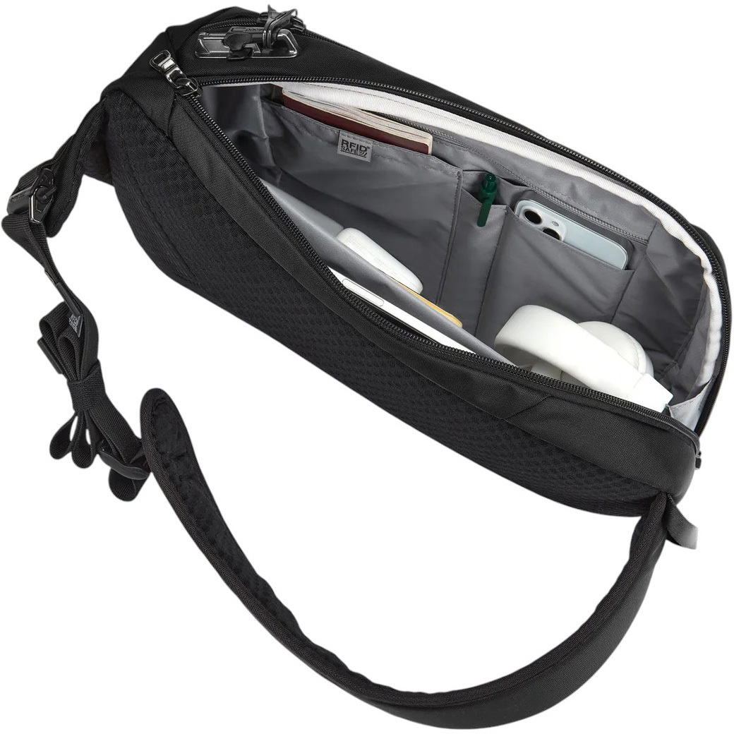 Рюкзак-слінг PACSAFE V Tech Anti-Theft Sling Pack Black