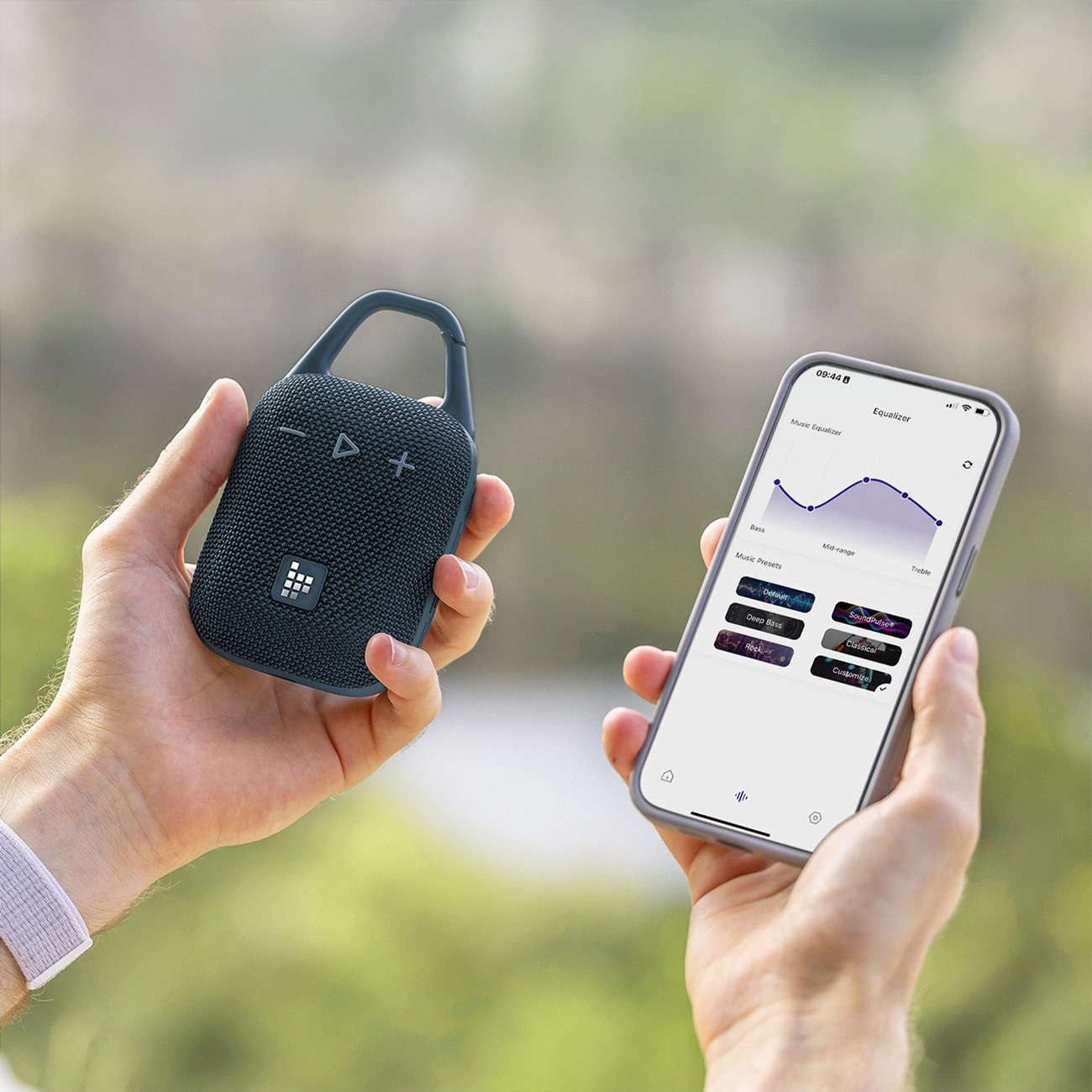 Портативна колонка TRONSMART Mirtune H1 Steel Blue