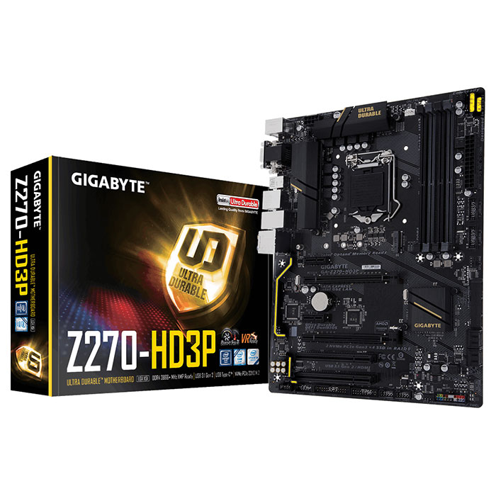 Материнська плата GIGABYTE GA-Z270-HD3P