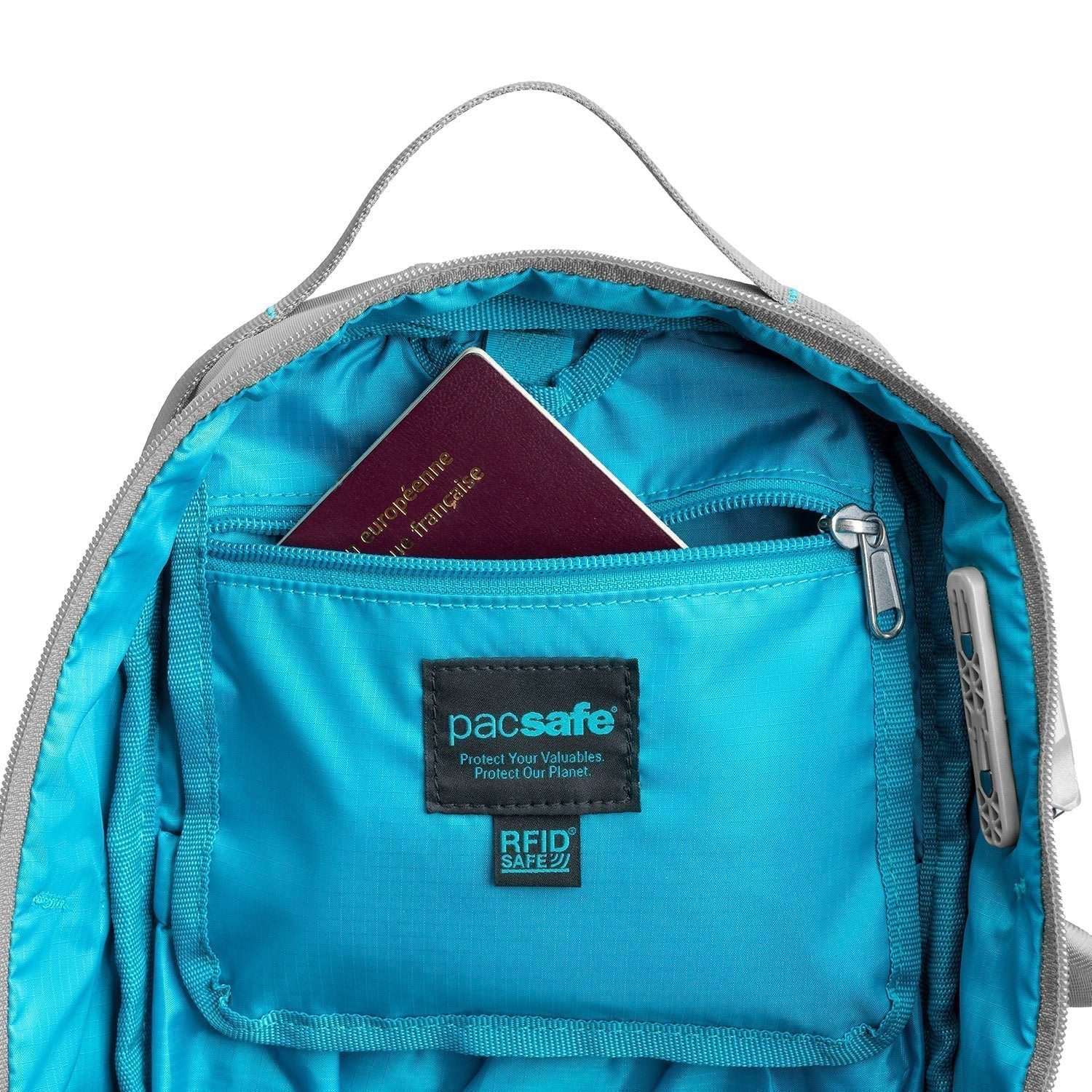 Рюкзак-слінг PACSAFE Eco 12L Anti-Theft Sling Backpack Gravity Gray