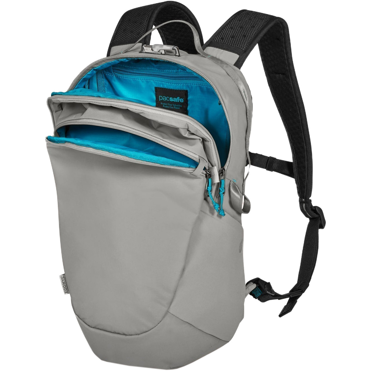 Рюкзак-слінг PACSAFE Eco 12L Anti-Theft Sling Backpack Gravity Gray