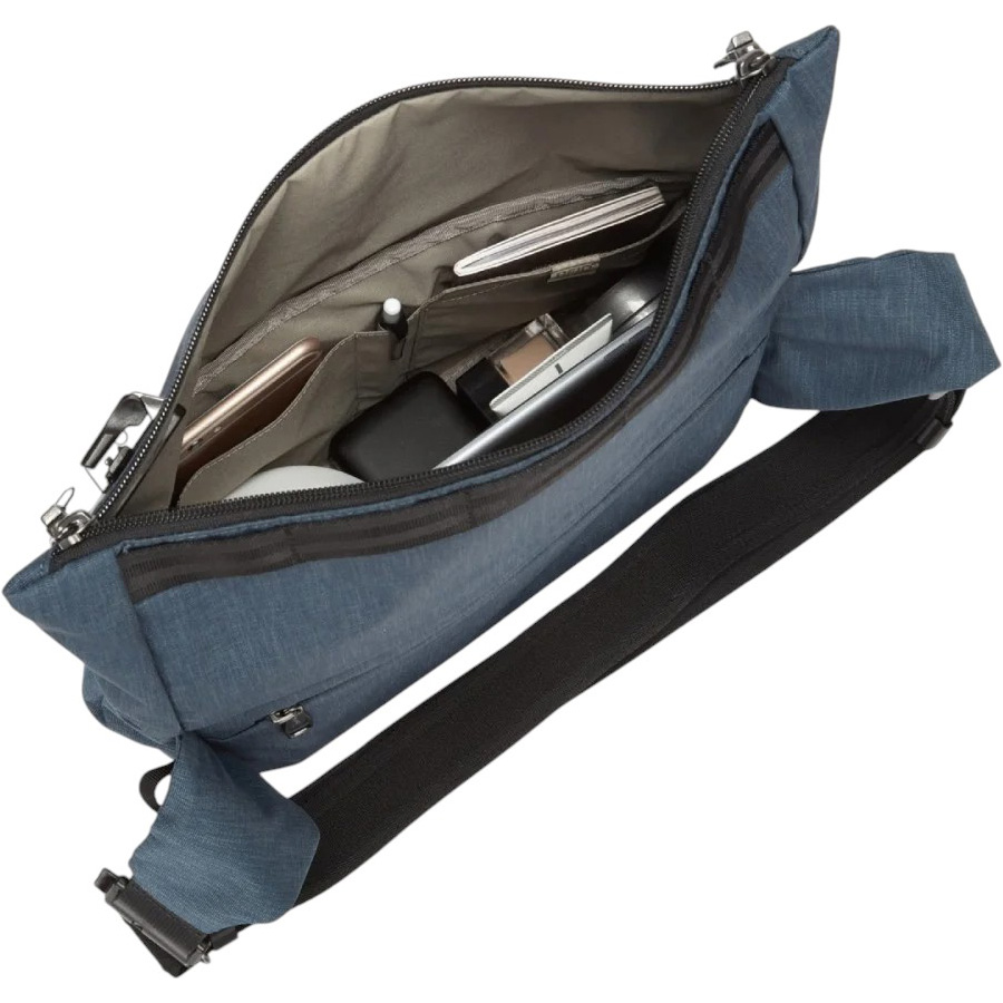 Сумка на пояс PACSAFE Metrosafe X Sling Pack Blue