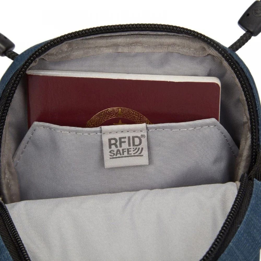 Сумка на пояс PACSAFE Pacsafe RFIDsafe Crossbody Bag Blue