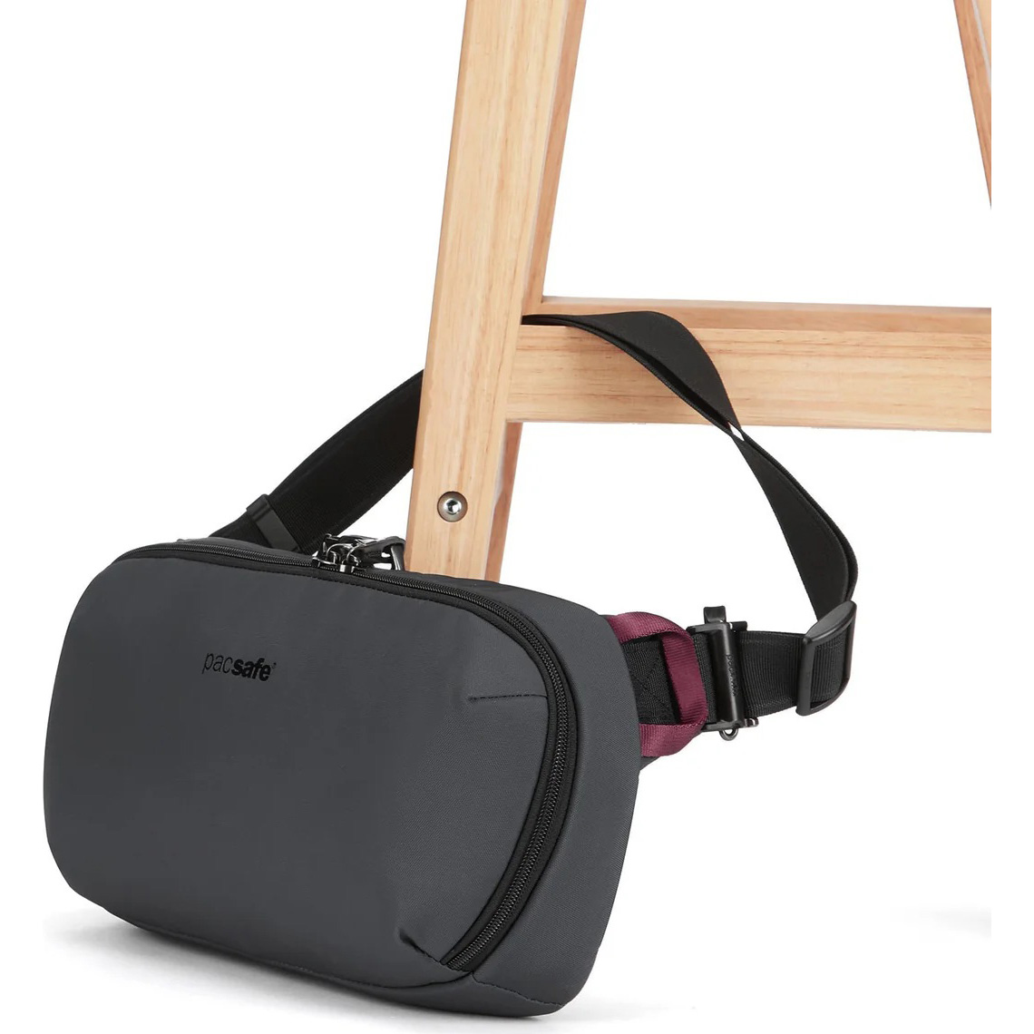 Сумка на пояс PACSAFE V Anti-Theft Urban Sling Slate