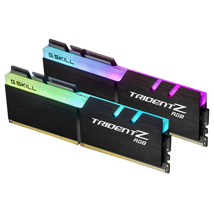 Модуль памяти G.SKILL Trident Z RGB DDR4 2400MHz 16GB Kit 2x8GB (F4-2400C15D-16GTZR)