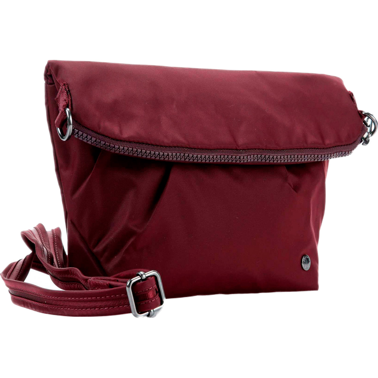 Сумка наплечная PACSAFE Citysafe CX Anti-Theft Convertible Crossbody Burgundy