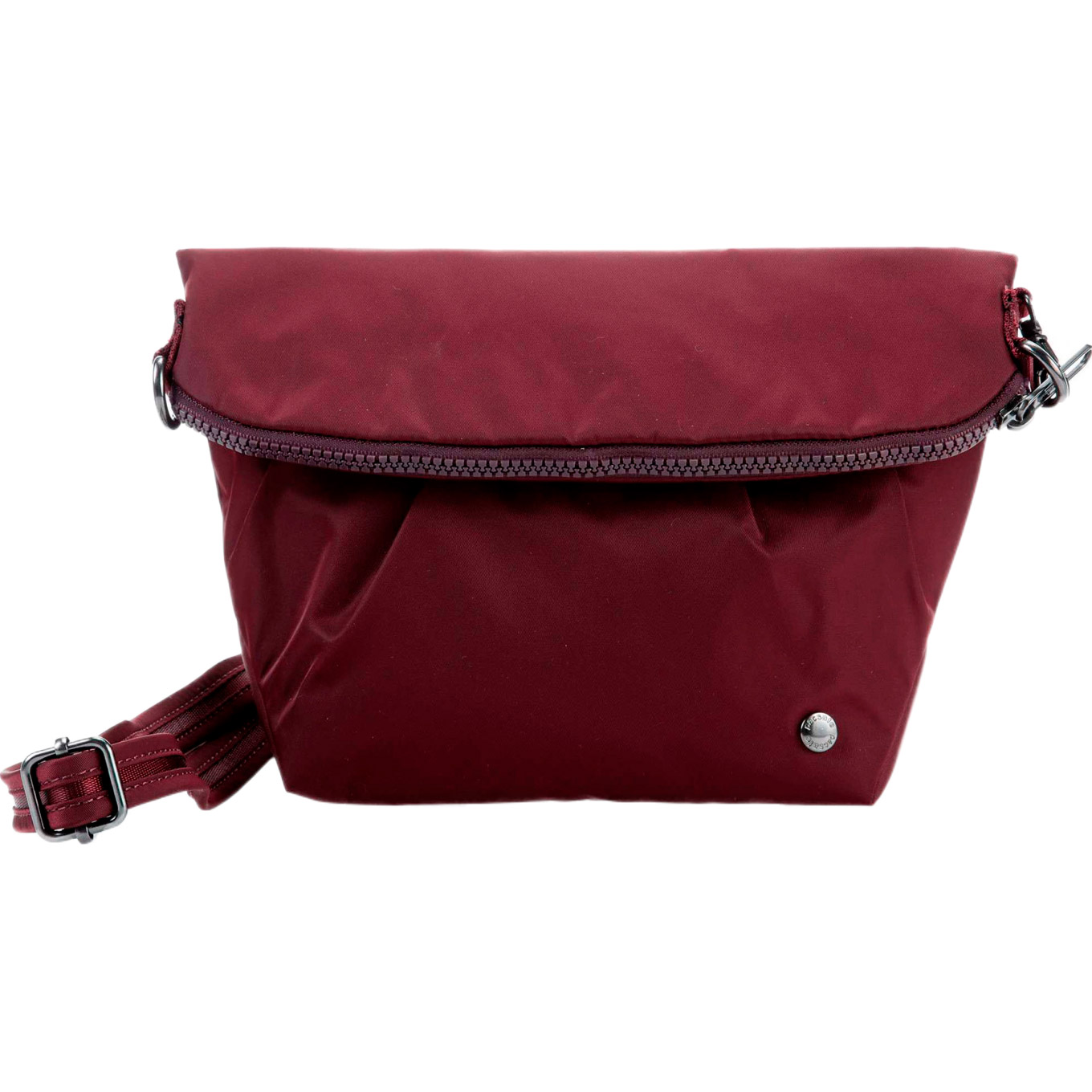 Сумка наплечная PACSAFE Citysafe CX Anti-Theft Convertible Crossbody Burgundy