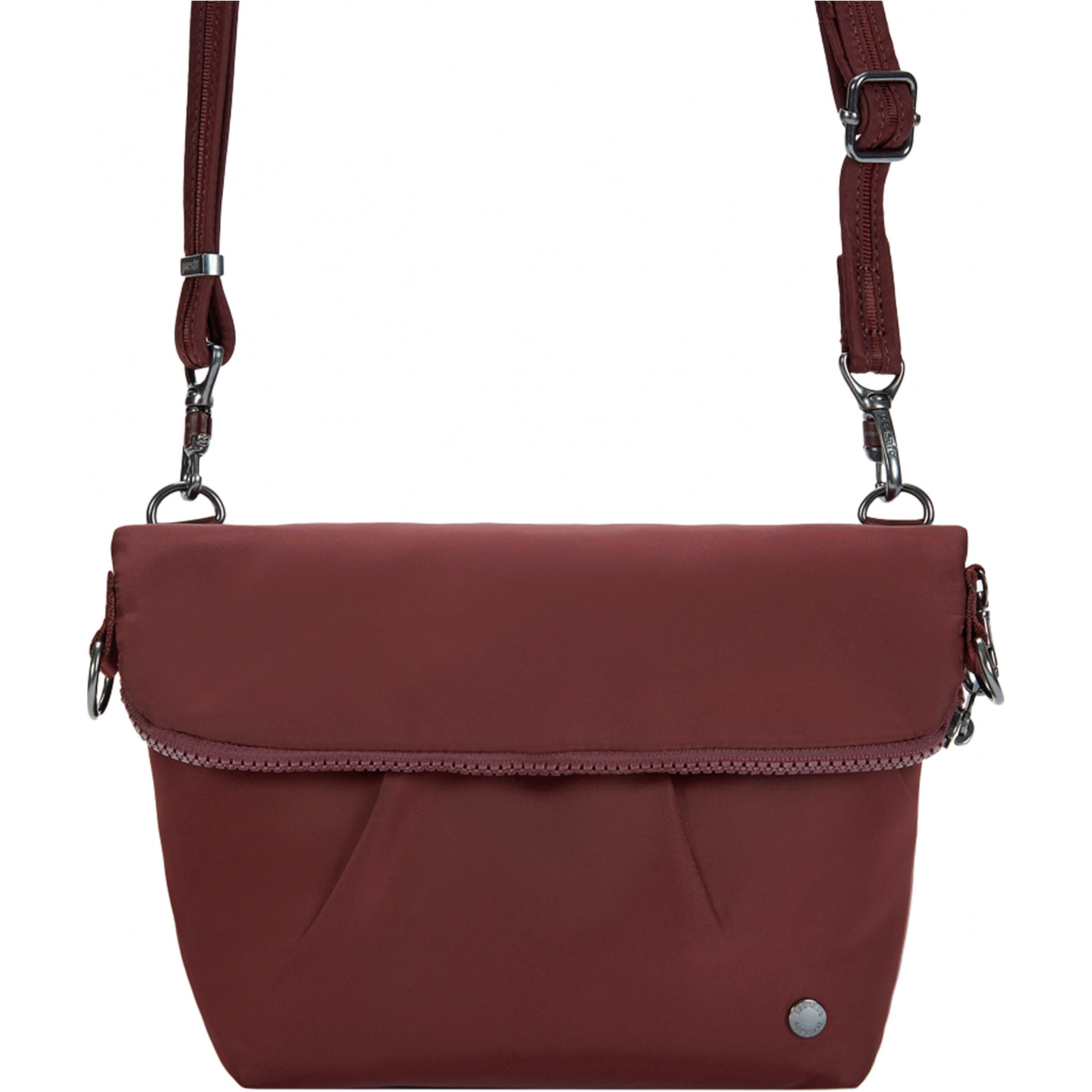 Сумка наплечная PACSAFE Citysafe CX Anti-Theft Convertible Crossbody Burgundy
