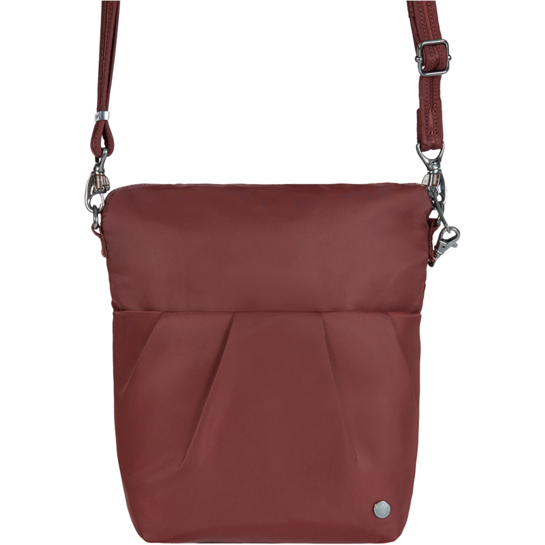 Сумка наплечная PACSAFE Citysafe CX Anti-Theft Convertible Crossbody Burgundy