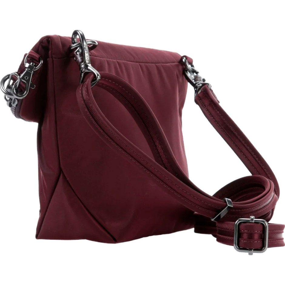 Сумка наплечная PACSAFE Citysafe CX Anti-Theft Convertible Crossbody Burgundy