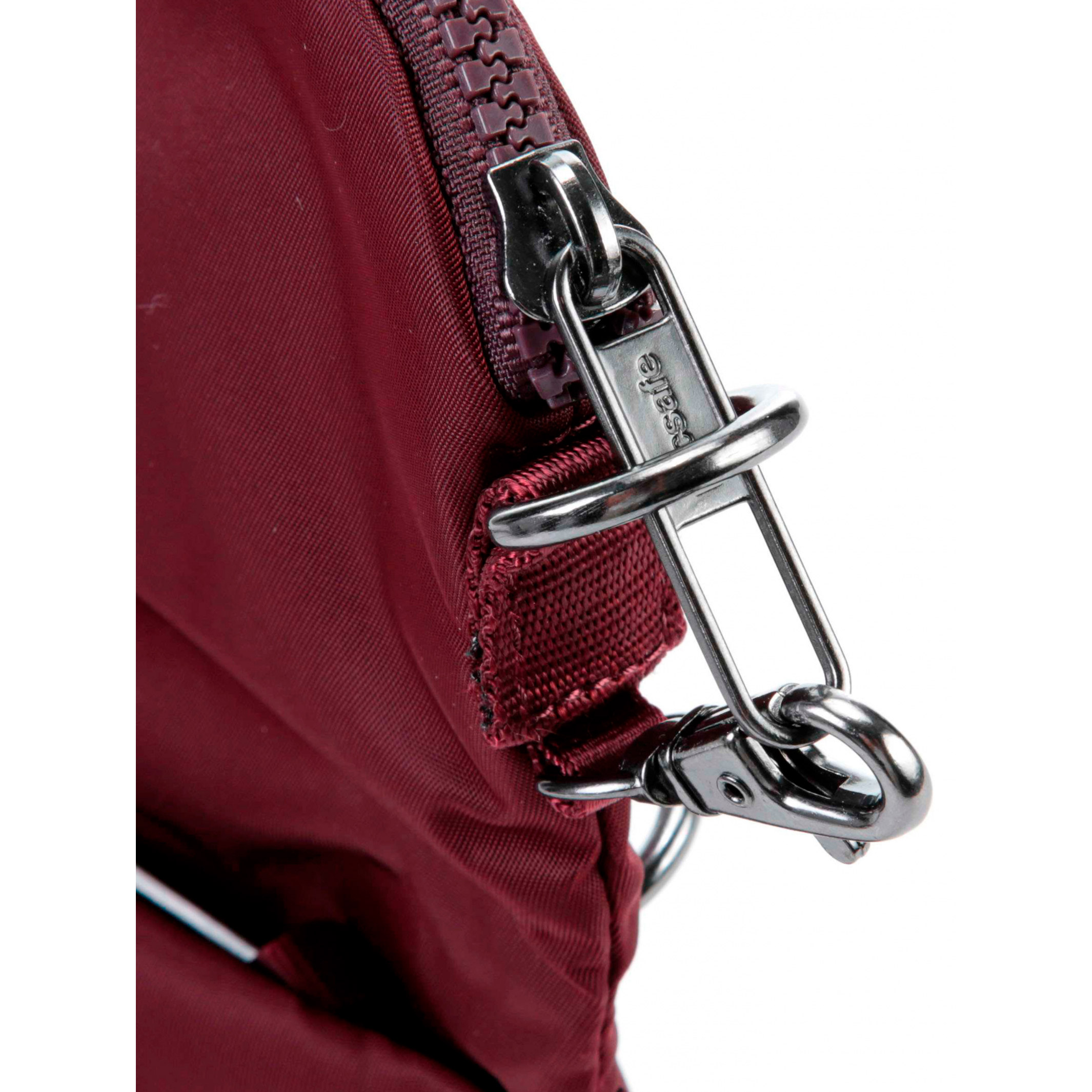 Сумка наплечная PACSAFE Citysafe CX Anti-Theft Convertible Crossbody Burgundy