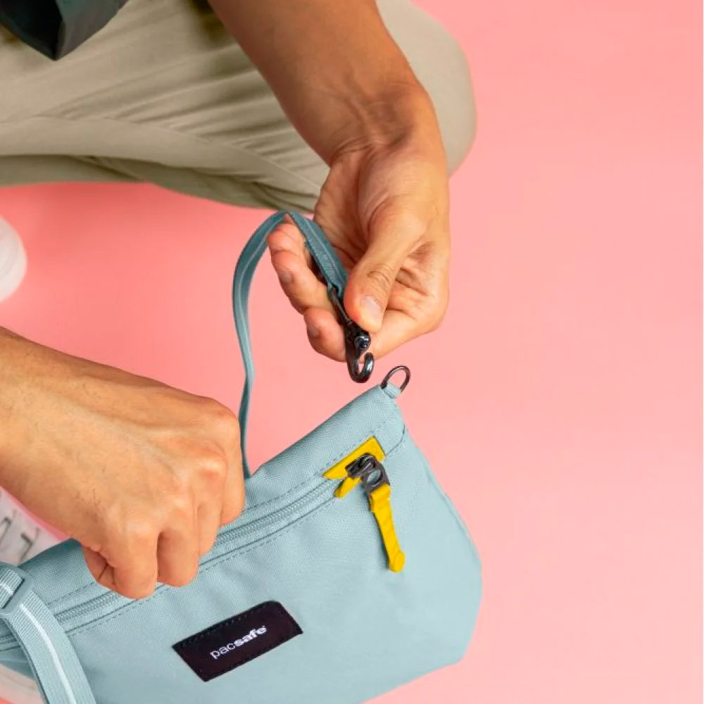 Сумка наплічна PACSAFE GO Anti-Theft Crossbody Pouch Fresh Mint
