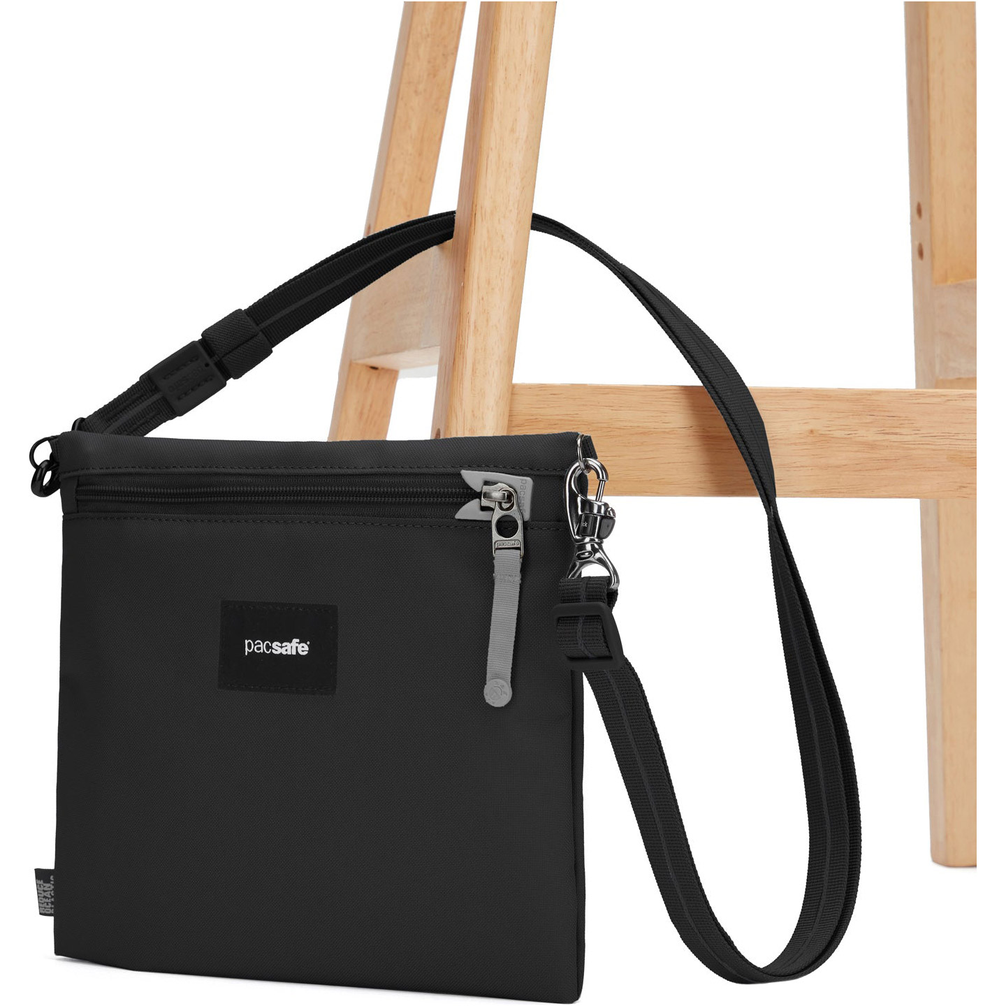 Сумка наплічна PACSAFE GO Anti-Theft Crossbody Pouch Jet Black