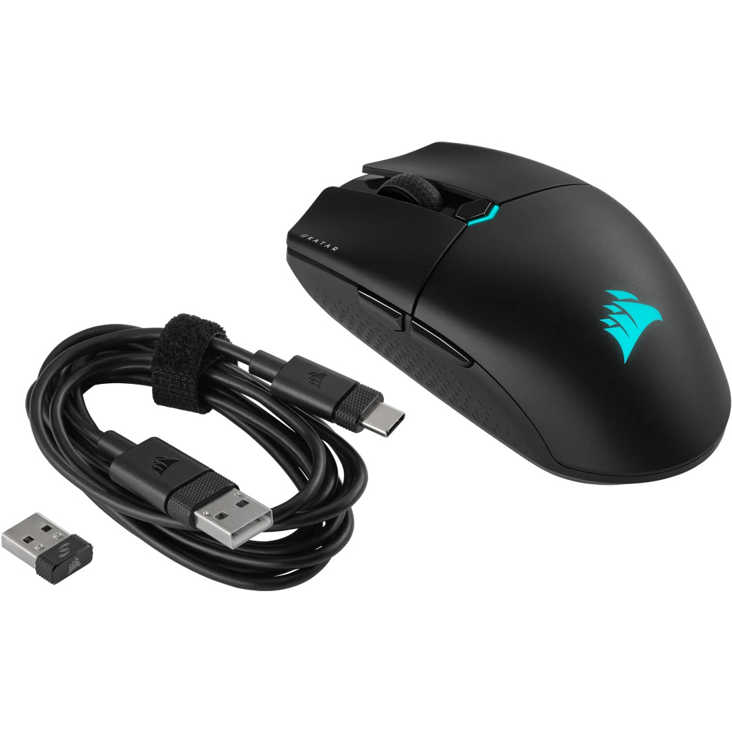 Миша ігрова CORSAIR Katar Elite Wireless Black (CH-931C111-EU)