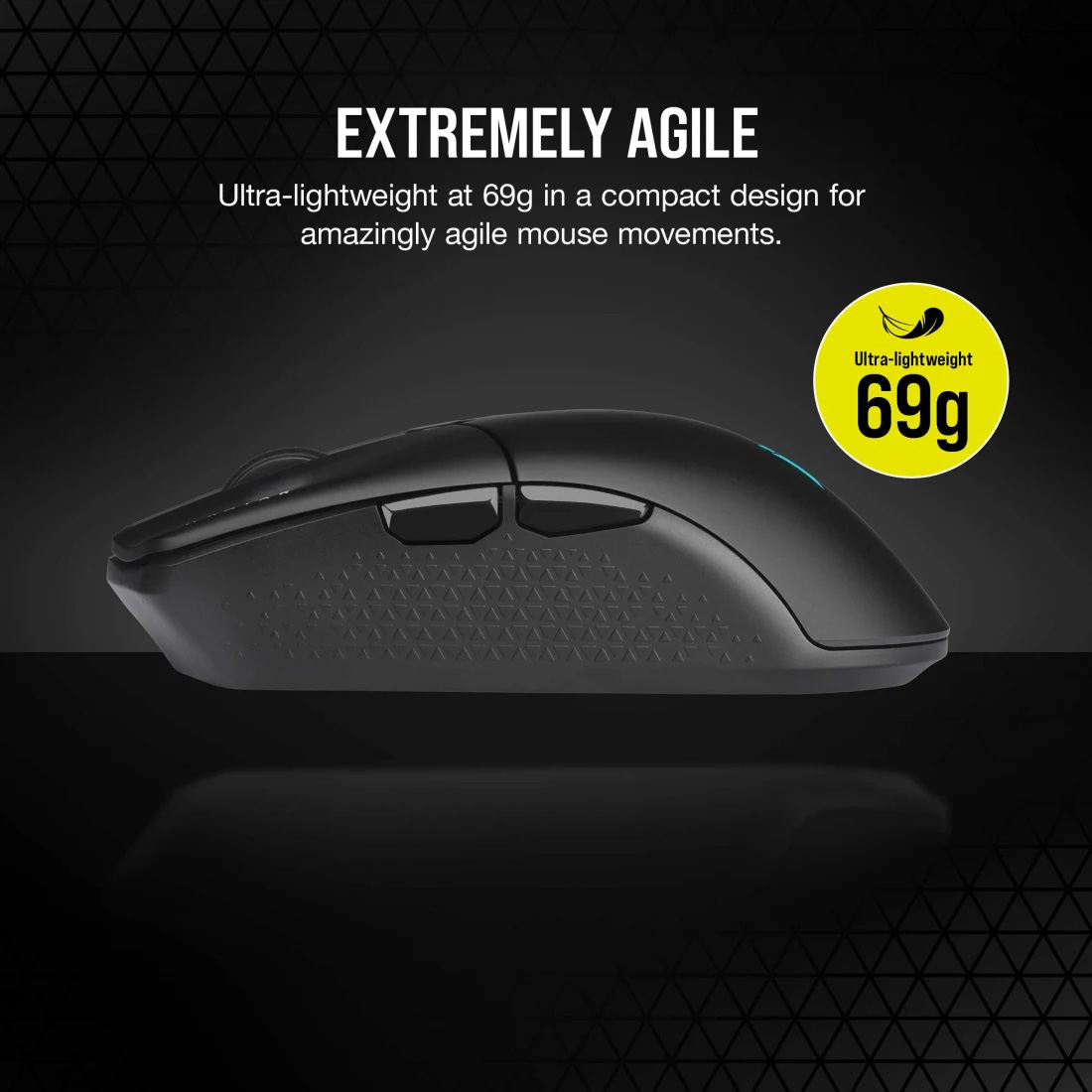 Миша ігрова CORSAIR Katar Elite Wireless Black (CH-931C111-EU)