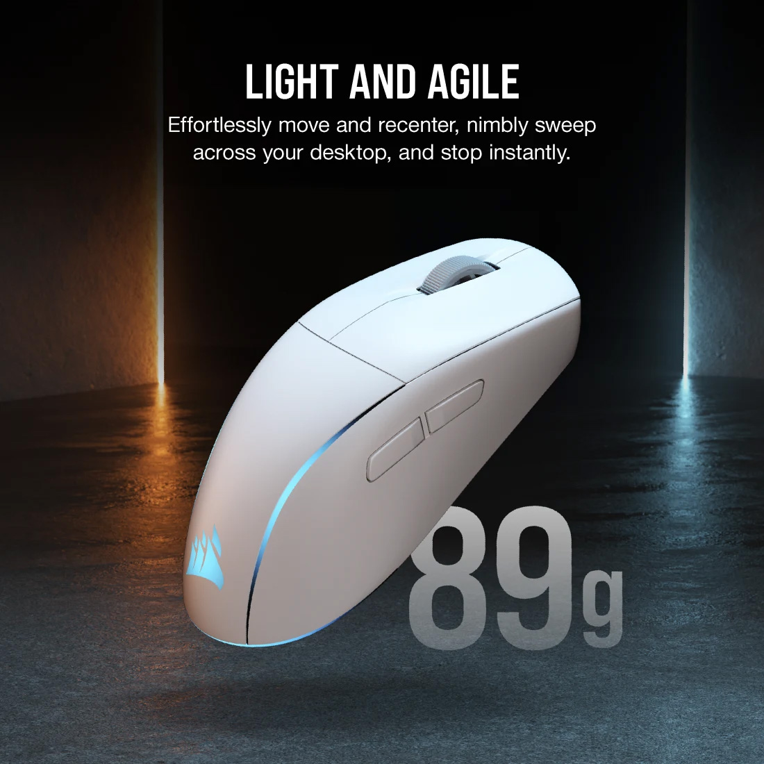 Миша ігрова CORSAIR M75 Wireless RGB White (CH-931D011-EU)