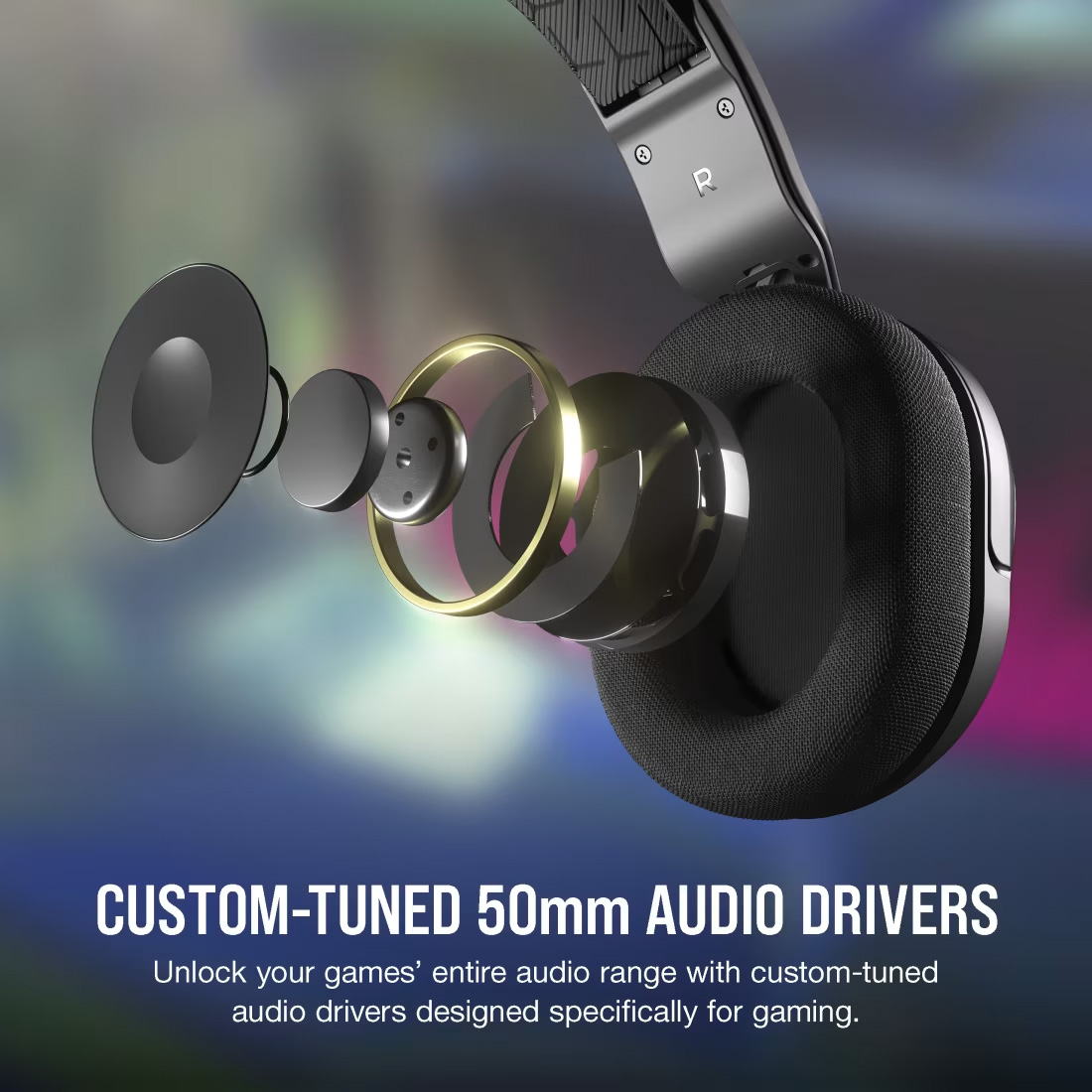 Навушники геймерскі CORSAIR HS35 Surround v2 (CA-9011386-EU)