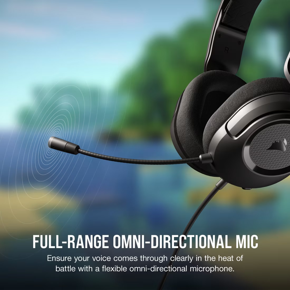 Навушники геймерскі CORSAIR HS35 Surround v2 (CA-9011386-EU)