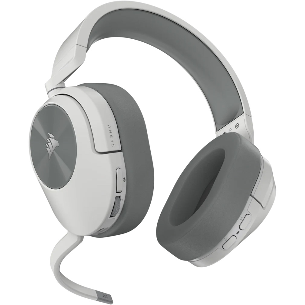 Навушники геймерскі CORSAIR HS55 Wireless White (CA-9011281-EU)