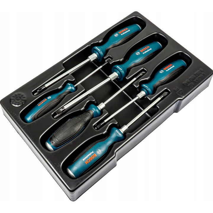 Набор отвёрток BOSCH SL/PH Professional 6шт (1.600.A01.6BF)