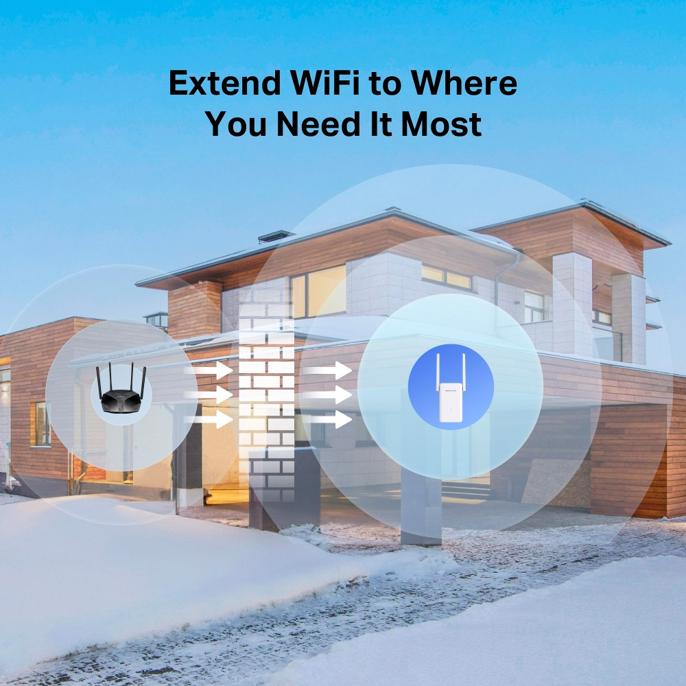Wi-Fi репитер MERCUSYS ME80X