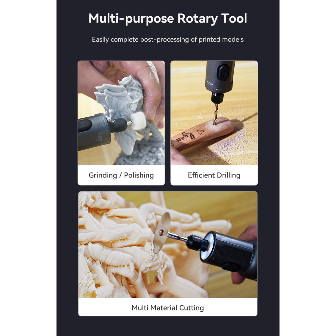 Многофункциональный инструмент CREALITY Cordless Rotary Tool Kit