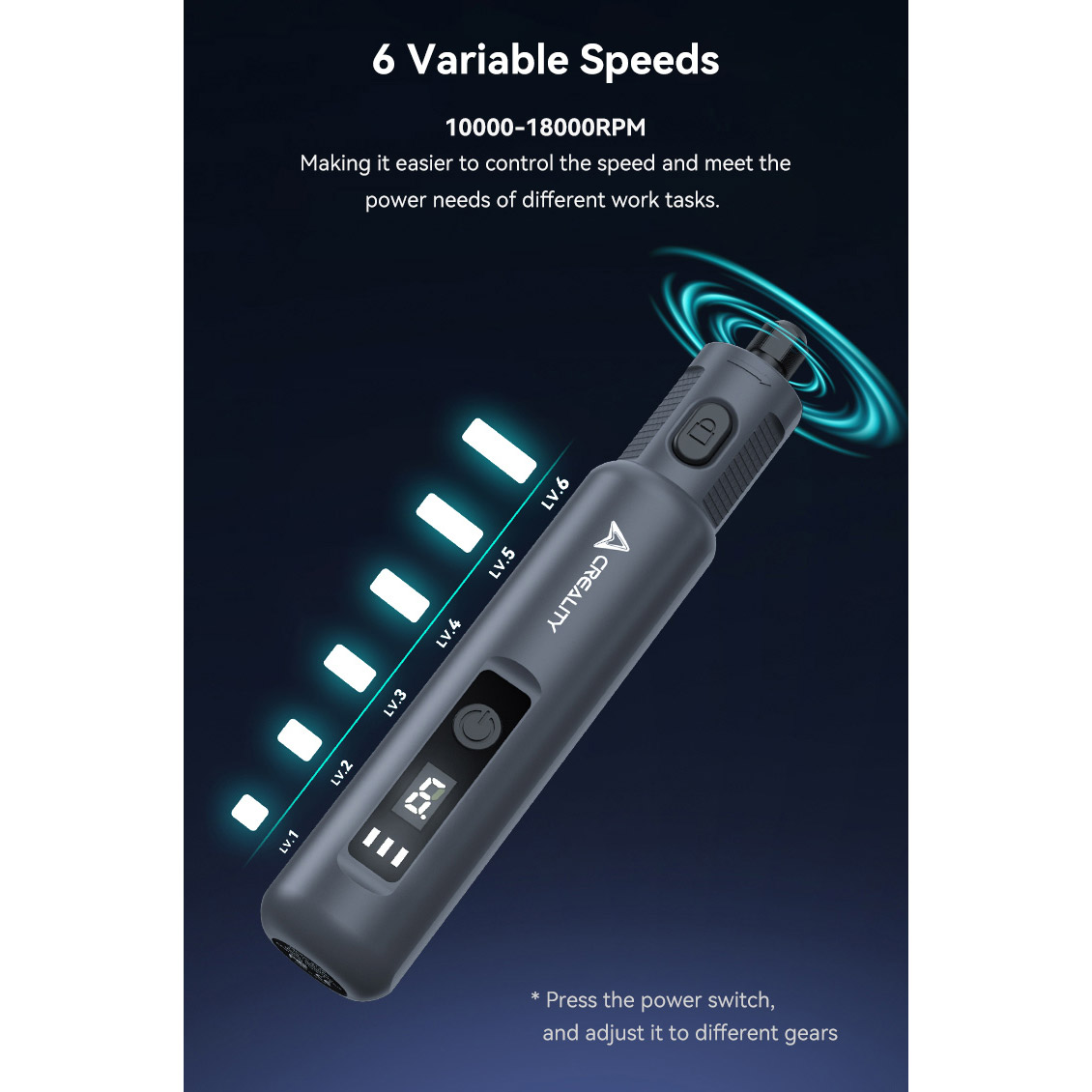 Многофункциональный инструмент CREALITY Cordless Rotary Tool Kit
