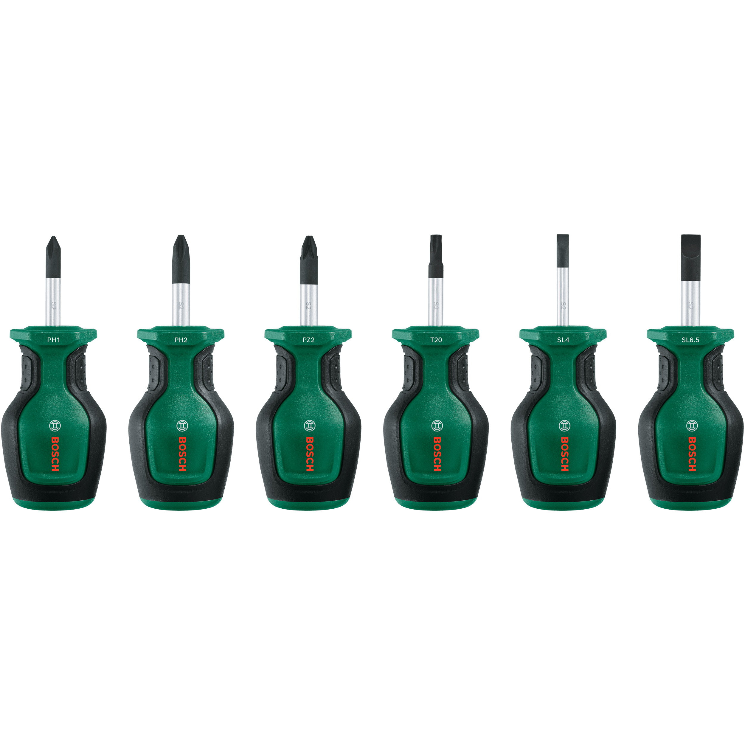 Набір викруток BOSCH Stubby 6-Piece 6шт (1.600.A03.2UK)