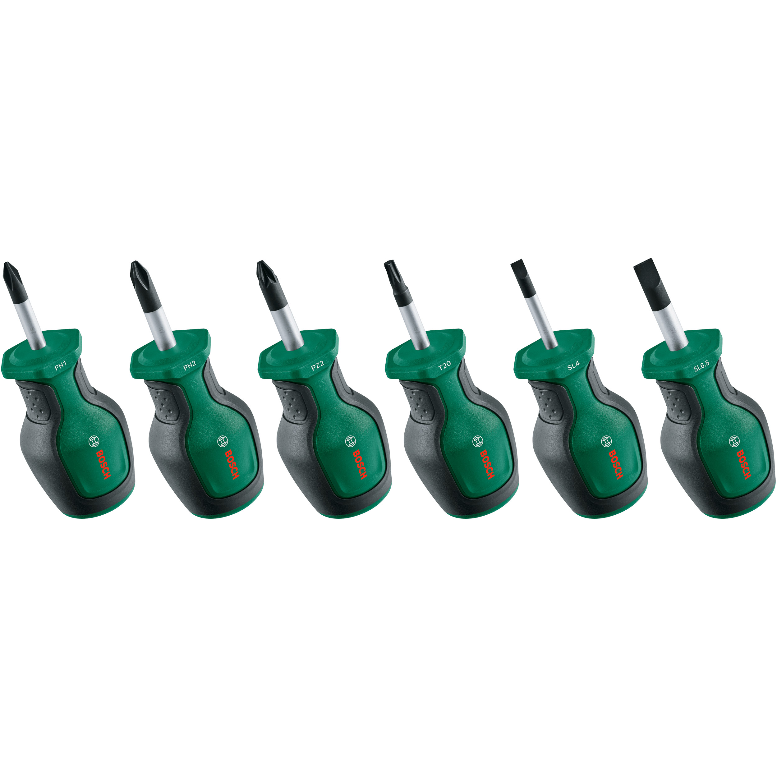 Набір викруток BOSCH Stubby 6-Piece 6шт (1.600.A03.2UK)