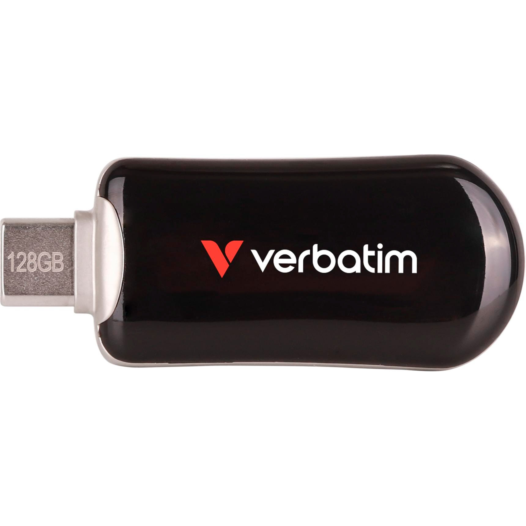 Флешка 128GB VERBATIM Plectra USB 3.2 Type-C Black (30225)